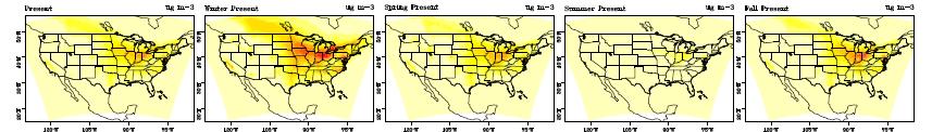 concentrations across the U.S.