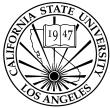 CALIFORNIA STATE UNIVERSITY, LOS ANGELES Lower Division General Education Requirements ( units) Lower Division General Education Requirements ( units) ENGL 0 Composition I: Reflective and Expository