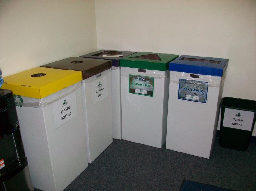 Key Learnings - continued Employees asking to bring recyclables from home bins placed at