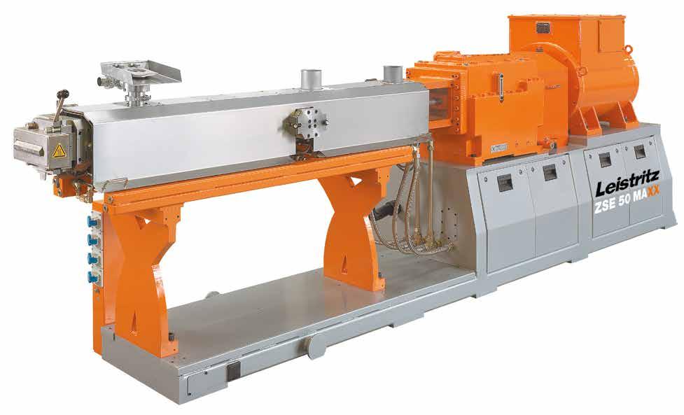 Optimization of Time Reduced Cleaning Times Leistritz extruders are designed and built to minimize downtimes.