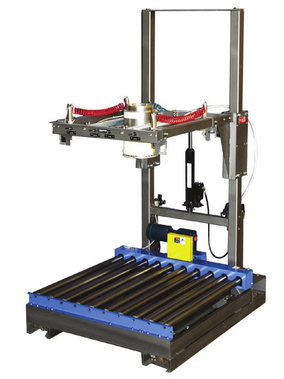 The base is directly mounted on an approved load cell weigh platform.