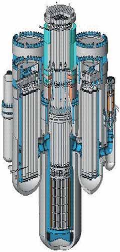 VBER-300 (OKBM Afrikantov, Russian Federation) Reactor type: Pressurized water reactor Electrical capacity: 325 MW(e) Thermal capacity: 917 MW(th) Coolant/moderator: Light water Primary circulation: