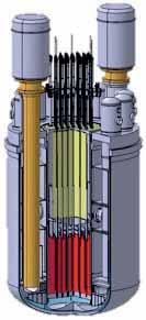 SVBR-100 (AKME Engineering, Russian Federation) Reactor type: Liquid metal cooled fast reactor Electrical capacity: 101 MW(e) Thermal capacity: 280 MW(th) Coolant: Lead bismuth Primary circulation: