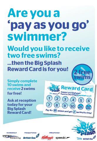 The Big Splash campaign needs to brand out of the swimming pools, as people are not aware of the campaign outside of their swimming pool.
