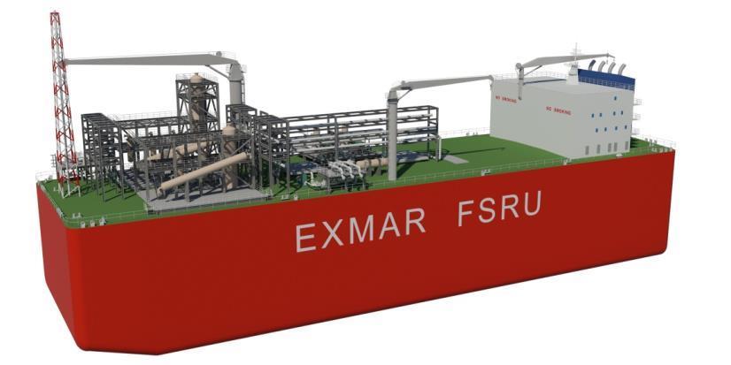Latest development: FID for 25,000 m³ FSRU EXMAR & Pacific Midstream