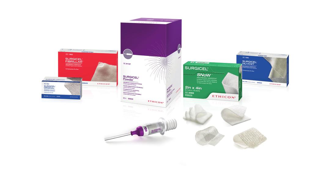 SURGICEL Family of s One family. Five products. 50+ years.