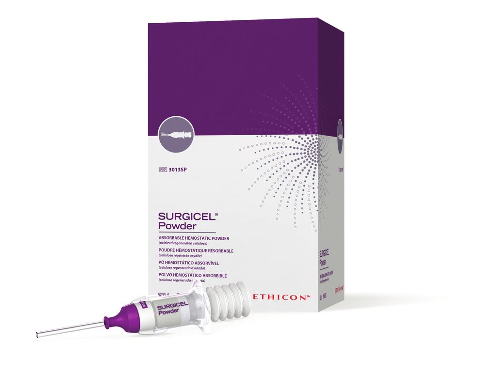 Built on a legacy of performance SURGICEL Powder is a unique addition to the SURGICEL Family of s