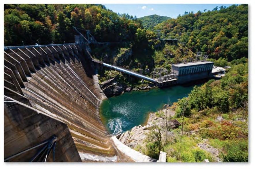 production of hydroelectric power