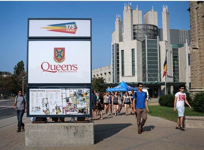 About Queen s Established in 1841 by Royal Charter Located in Kingston, Ontario