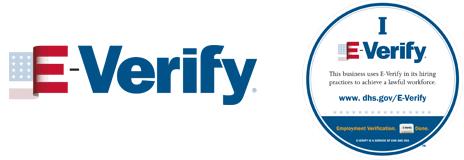 Example: Our company uses E-Verify to confirm the employment eligibility of all newly hired employees.