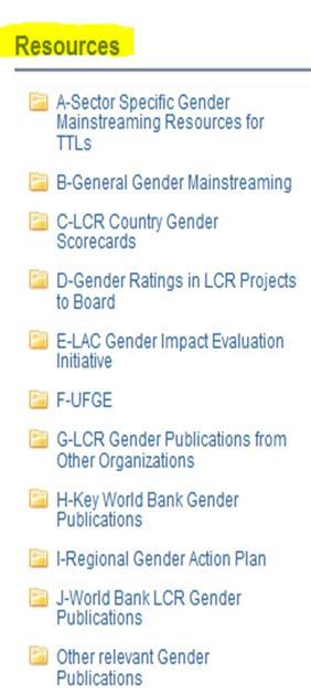 search LCR Gender Practice