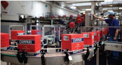 Campari - Key steps towards the Digital Enterprise Business benefits Unified repository for all (approximately 21,000) product specifications, accessible via Web to internal stakeholders