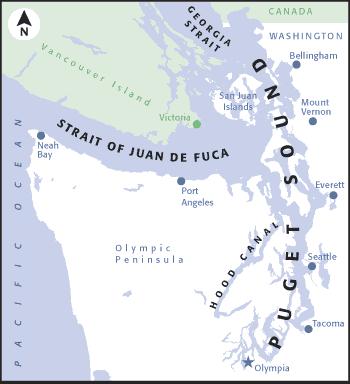 Part I: Salish Sea Introduction Review: The Salish Sea The Salish Sea was formed about 20,000 years ago during the last ice age by the carving action of glaciers.