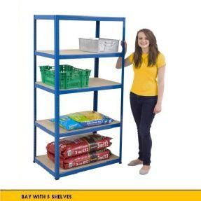 175kg per shelf Post Design: Angle Post Feature: Shelving design Easy to assemble, no nuts or bolts Made from heavy duty