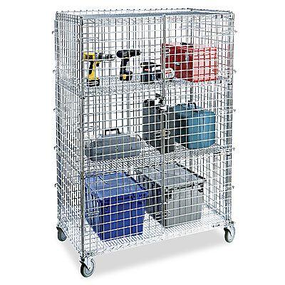 Type: Mobile Wire Shelving Security Cart Model NO.: SRS008 Dimensions: 18"W x 36"D x 68" H Capacity: 1000 lbs.