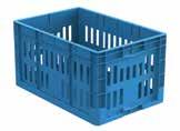 Durable totes made for automated applications Stackable Containers Ideal for ASRS applications Wide range of dunnage options Recessed ergonomic carrying handles Multiple sizes available Three base