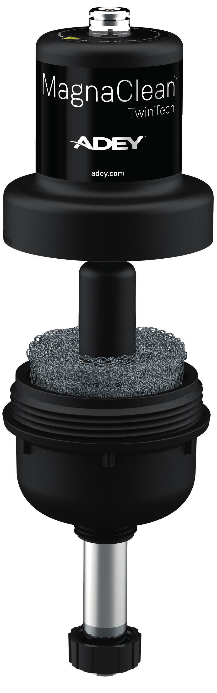 MagnaClean TwinTech is a powerful dual-action filter capturing magnetic and non-magnetic debris as well as biological films. Specifically designed for use with underfloor heating systems.