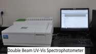 Double Beam UV Vis Spectrophotometer with DRS - Qualitative and quantitative