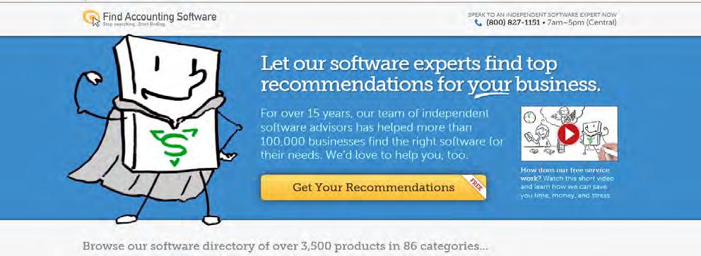 Here are some of the most useful web sites for narrowing down your software search, so you take a huge step in the right direction and save considerable hours of frustration!