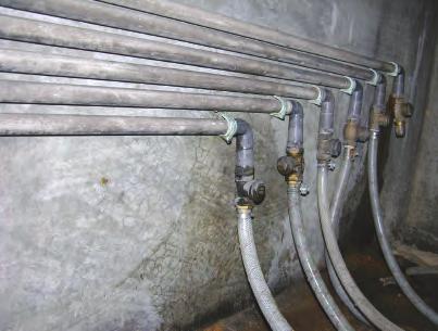 Design Construction O & M Pipe laid straight - the way it should be Clamp Check valve Hose connection to pump Pipe installation in a pumping station Why is it better?