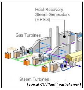 Major Equipment Combined Cycle Plant Combustion Turbine Generators (CTGs) The HBCC facility is based on the use of two Mitsubishi F class combustion turbines equipped with dry low Nox combustors.