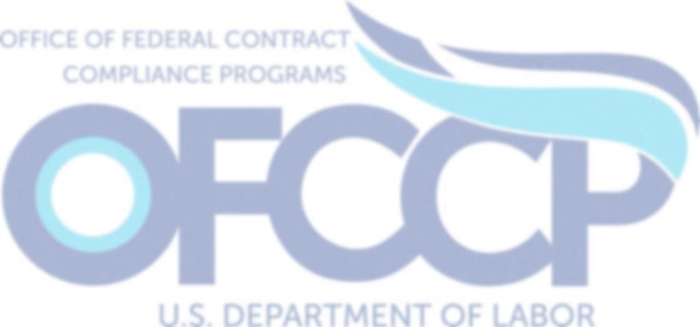 OFCCP - Chain of Command OFCCP Acting