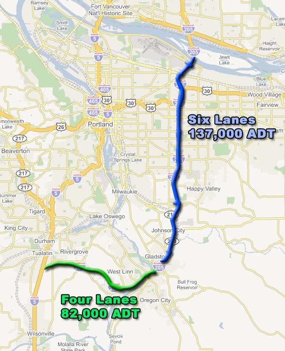 I-205 Project: The Issue I-205 is a 25.