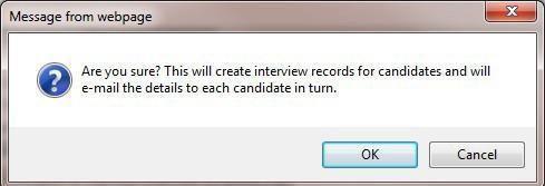 Selected Interviewers. M. Once you have selected all interviewers click OK. N. Once complete click File-Save.