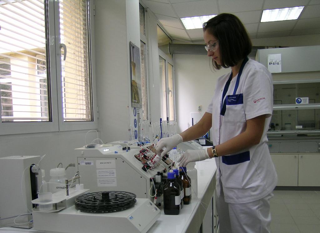 In June 2008, a Quality Management System developed as per the requirements of the standard BDS EN ISO 17025 was implemented at the LTC of Sofiyska Voda JSC.
