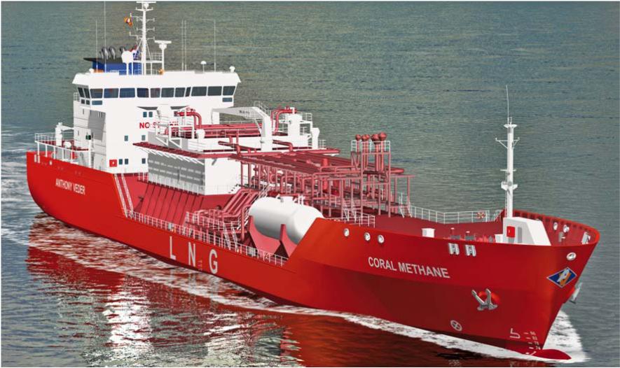 LNG fuelled ships are growing rapidly Nov.