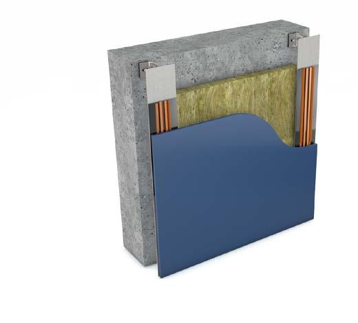 VENTILATED RAINSCREEN PANEL BONDING FLAWLESS VENTILATED FAÇADE Achieving a flawless façade without visible or costly invisible mechanical fixation becomes the designers dream with this secret fix