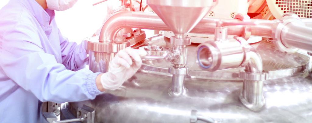 PRECISION FOR PROCESS Precision is critical within the chemical and pharmaceutical and plastics industry in order to stabilise process production and provide reliable and consistent traceability