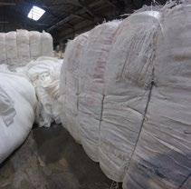 Material recycling process PRE-CONSUMER recovered cotton Origin It comes from the