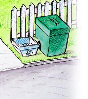 Recycling, Waste Disposal Do not allow wastes to enter a stormdrain or waterbody. They can injure or kill fish and wildlife! Do not burn or bury trash!