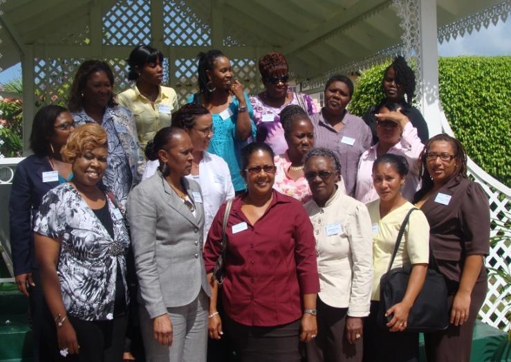 PAGE 4 IICA ECS NEWS IICA Saint Lucia hosts Meeting of CANROP Members Twenty seven (27) rural women representing twelve (12) countries from across the Caribbean Region met in Saint Lucia to