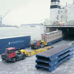 designed to optimise cargo handling capacity by minimising the time needed for loading and