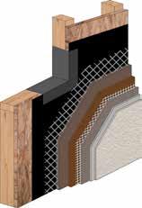 Armourwall Krak-Shield Systems: Enhanced crack resistance Maximize energy efficiency with Continuous Insulation (CI) Armourwall Krak-Shield Water Resistive Barriers Flashing Membrane Mesh * Embedded