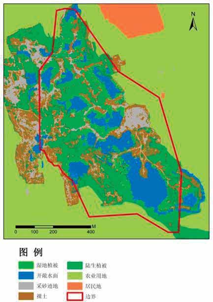 Result Land cover change Area ha 2008 2012 Bare soil 15.13 10.22 Sand mining slash Wetland vegetation 10.70 2.