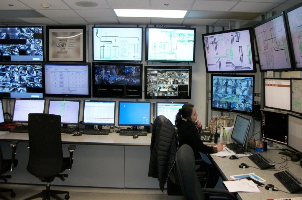 BHS CONTROL ROOM Monitoring