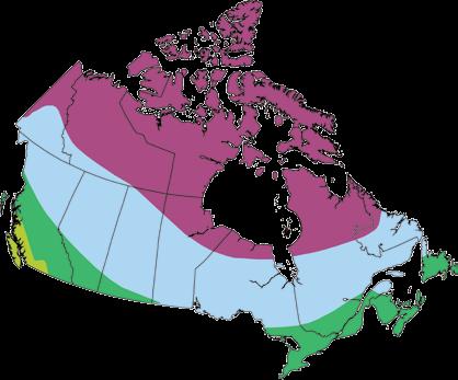 This is the first year that data has been compared by Canadian climate zone 2.