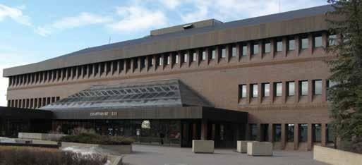 Lethbridge Courthouse, Lethbridge, BOMA BESt Level 4 (Certified 2013) By reducing energy consumption, managers and operators can reduce a building s environmental impact while also reducing operating