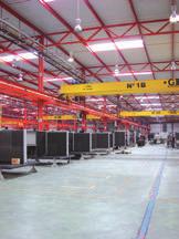 Founded in 1986, Ciatesa built an ultramodern 40,000 m 2 factory in 2000 that is equipped with automated