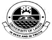 UNIVERSITY OF LAGOS AKOKA, LAGOS END OF YEAR ANNUAL APPRAISAL FORM FOR EMPLOYEES JUNIOR STAFF ON CONTISS 01-0 PART I Period of Report (017/018) From To April 1, 018 September 0, 018 SECTION A: