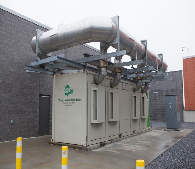How does CHP work? Starts with the installation of four natural gas powered Micro-Turbines.