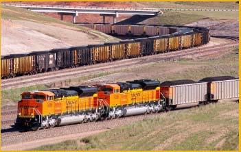 Types of Trains Group 1 Merchandise/carload trains and bulk coal and grain trains.