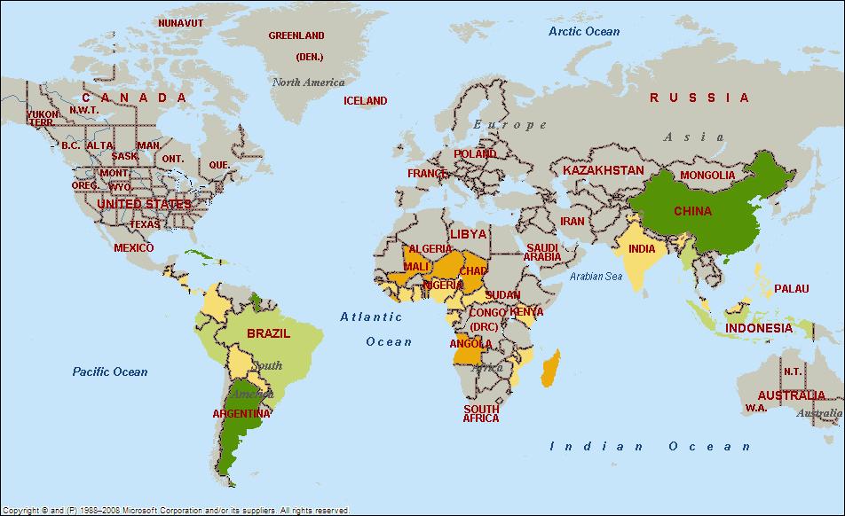 Map 2 Market Growth Potential Owing to Urbanization 0-10% 11-15% 15-25% >26% African countries which have relatively low levels of urbanization can expect that concentration growth opportunities will