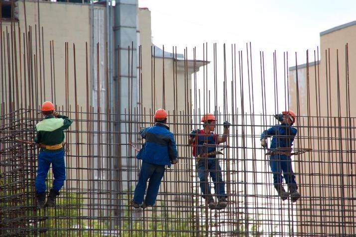 time spent on rebar placement, mold construction and inspection Construction industry has one of the highest fatal