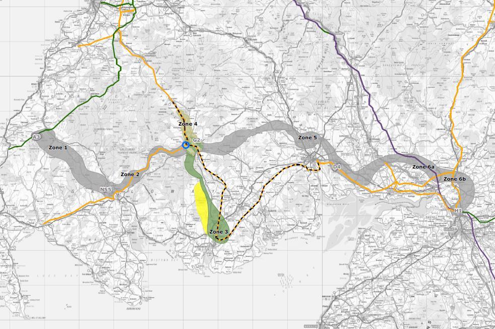 Dumfries and Galloway Reinforcement Original 400kV supergrid network from Auchencrosh to Harker proved to be uneconomic A reduced radial 132kV network will be