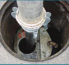 The inlet elevation of the Downstream Defender is located one inlet pipe diameter lower than the elevation of the outlet invert (Fig.3).