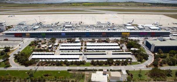 Ibiza Airport terminal building upgrade Spain